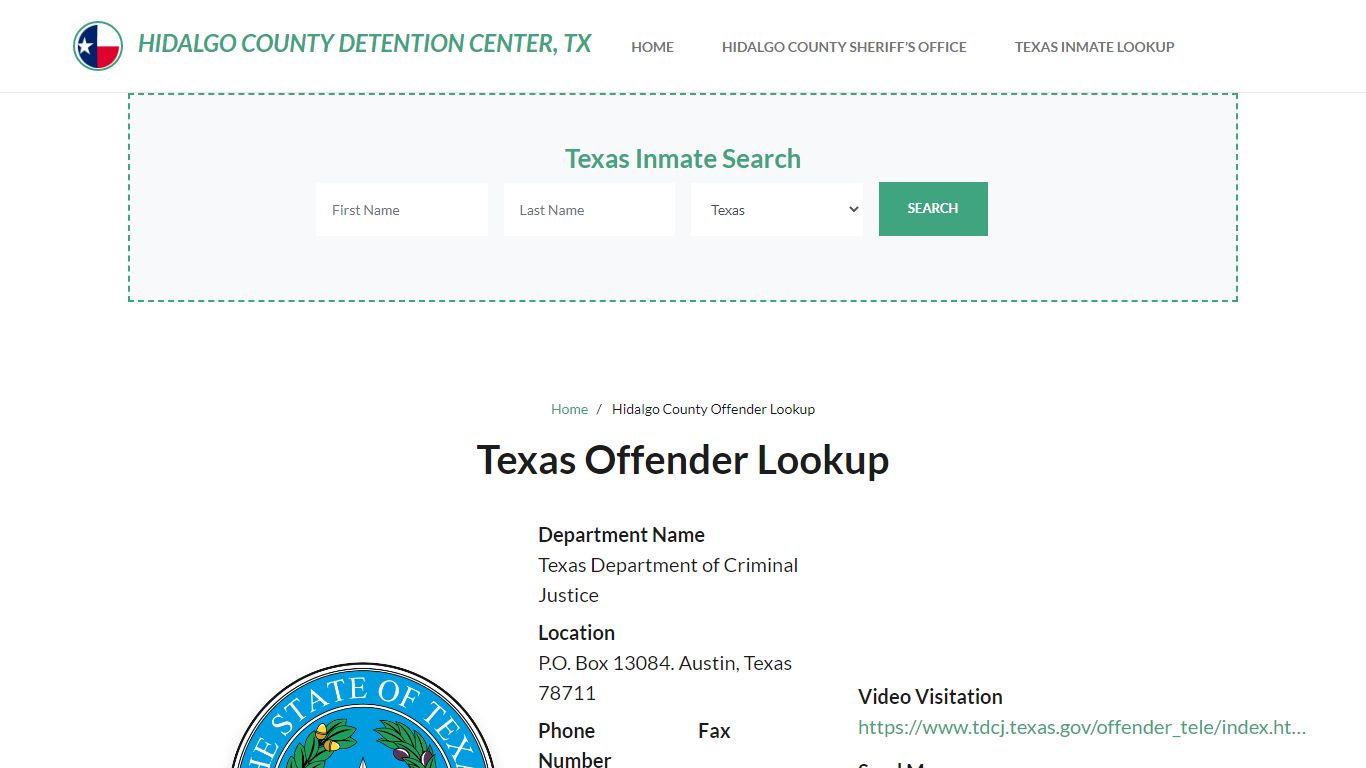 Texas Inmate Search, Jail Rosters